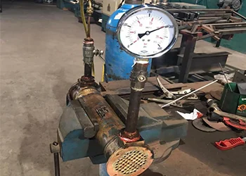 Supply & Repair of Heat Exchanger — original website photograph