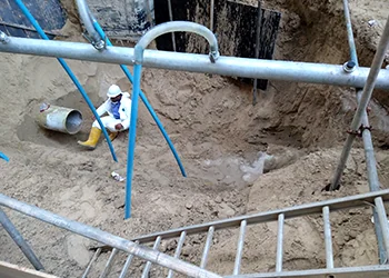 Dewatering Services — original website photograph